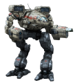 Model of Timber Wolf from MWO