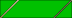 Green bar with two diagonal brass stripes cutting along the corners