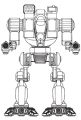 Original Starhawk from the BattleTech Activity Book