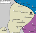 Circinus Federation as at 3025 (partial)