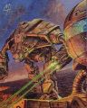 Pouncer D in battle from BTTCG