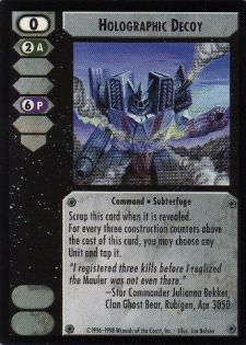 Holographic Decoy (CCG - CommandersEdition) - BattleInt