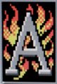 Original Blazing Aces insignia from BattleTech: The Crescent Hawks' Revenge (apocryphal)