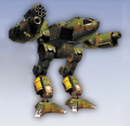 Model of Ebon Jaguar from MW4: Mercenaries