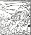 A Shadow Cat in action from The Dragon Roars